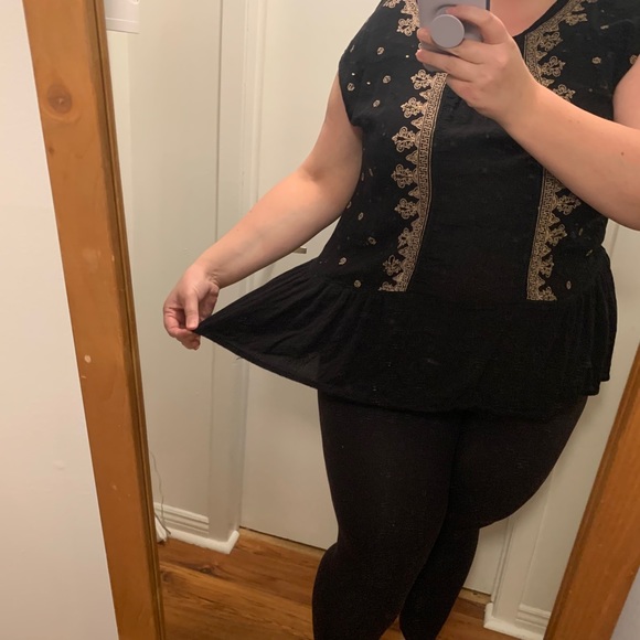 Middle Eastern Peplum T-shirt - Picture 1 of 4